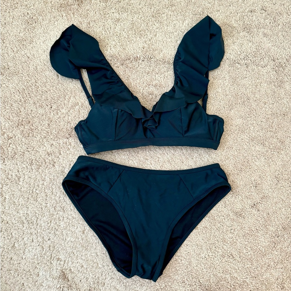 Ruffle Bikini Swimwear Set